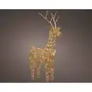 Bild 1 von Weihnachtsfigur, Rentier, 360 Lichter, warmweiß