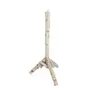 Bild 2 von PATKAR Vogelfutterhaus, mit Birkenfuß und Kiefernholzdach, BxHxT: 39 x 134 x 39 cm, braun