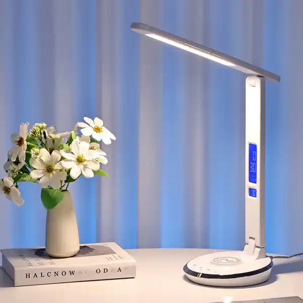 Bild 4 von CASAYA LED-Tischlampe »TORSBY«, 5,3 w, 700 lm, weiß, H: 45 cm, Ladestation