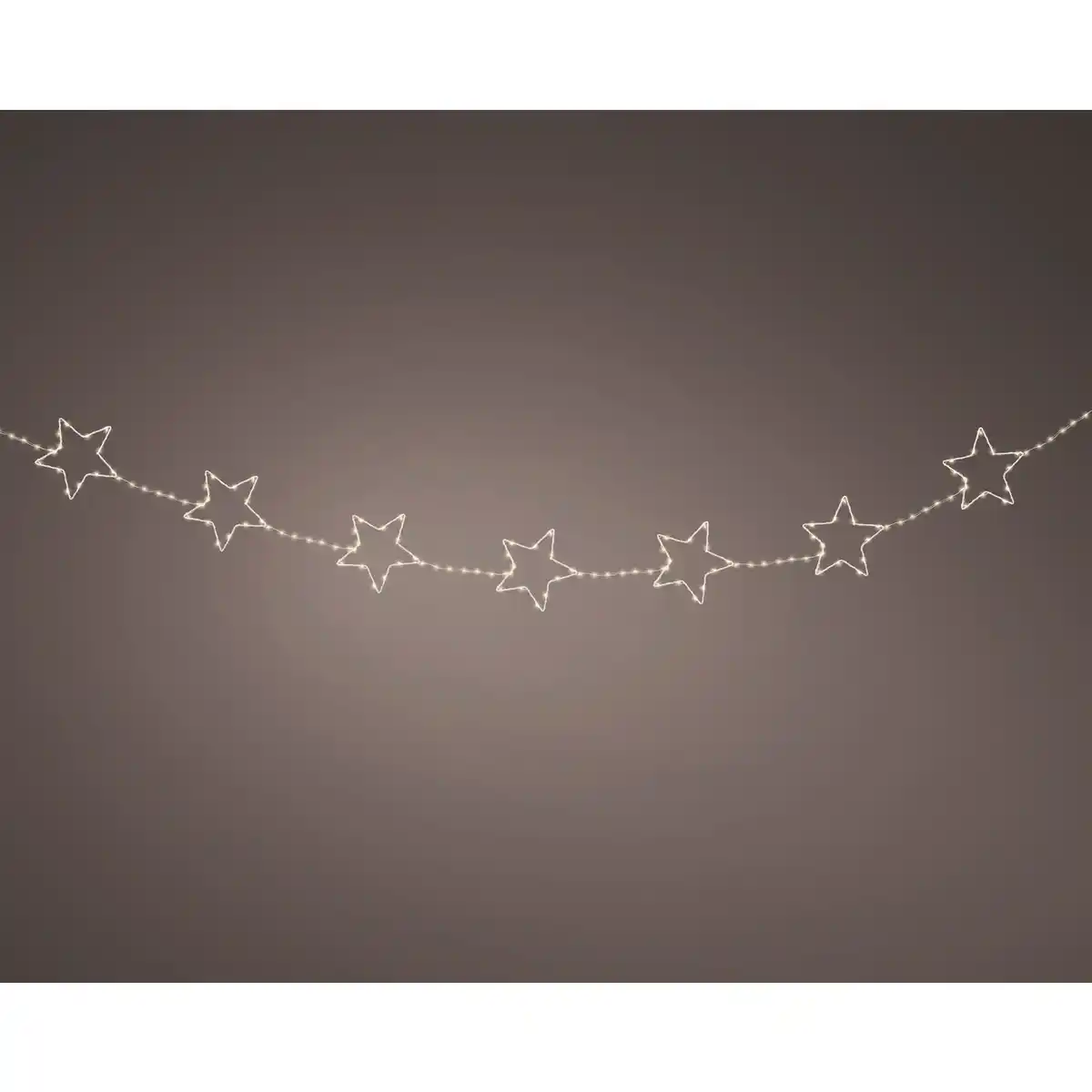 Bild 2 von LED-Sternengirlande, 150 LEDs, warmweiß, 2,15 m