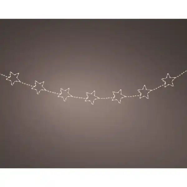 Bild 2 von LED-Sternengirlande, 150 LEDs, warmweiß, 2,15 m