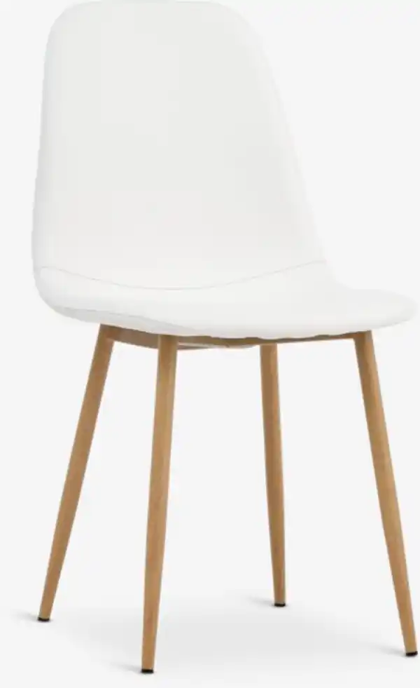 Bild 1 von Esszimmerstuhl JONSTRUP weiß/eiche