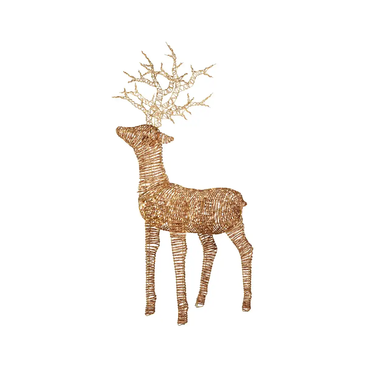 Bild 3 von Weihnachtsfigur, Rentier, 1320 Lichter, warmweiß