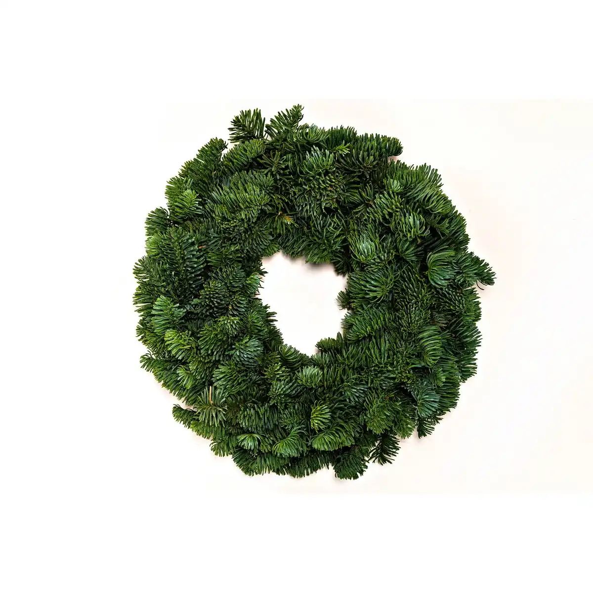 Bild 1 von Adventskranz, 30 cm, ungarniert, halbrund gebunden