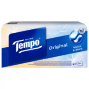 Tempo Taschentücher Box