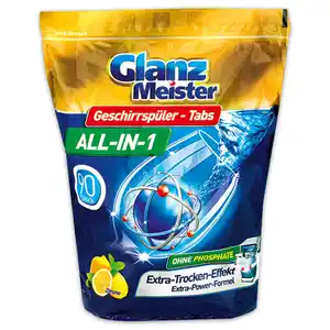 GlanzMeister All-in-1 Geschirrspülertabs