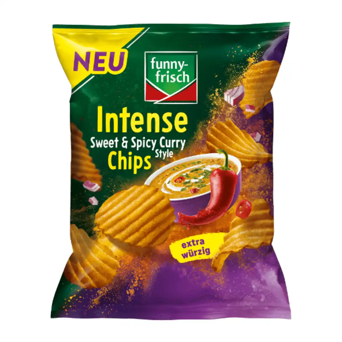 Bild 3 von FUNNY-FRISCH Intense Chips 110g