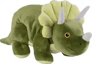 Warmies Wärmekuscheltier Triceraops grün