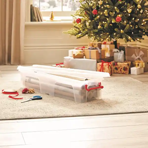 Bild 2 von Aufbewahrungsbox, 22 L, Kunststoff, transparent