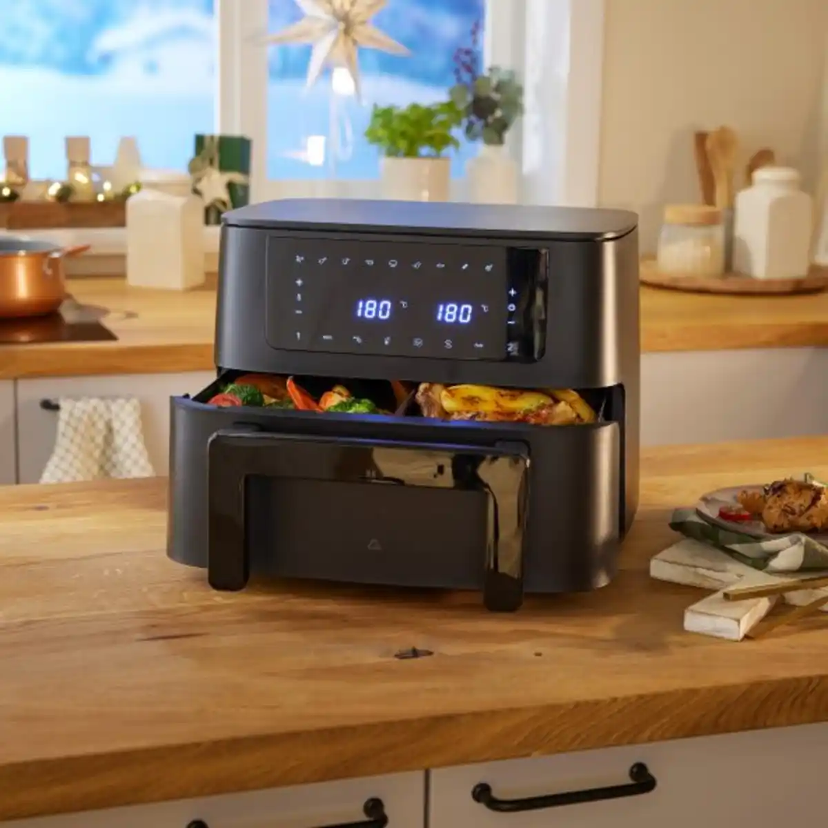 Bild 2 von AMBIANO Kombi-Zone-Heißluftfritteuse