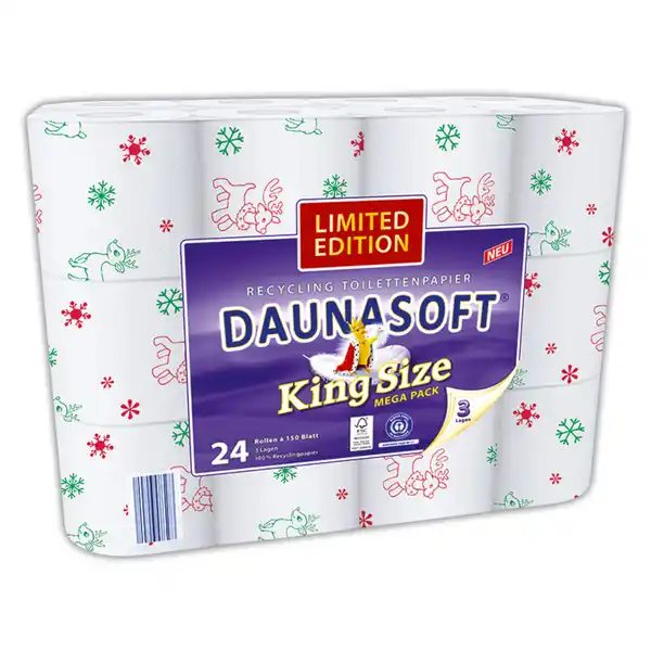 Bild 1 von Daunasoft Toilettenpapier King Size