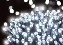 Bild 1 von 400er Lichterkette kaltweiß LEDs 8 Funktionen Timer IP44 NT