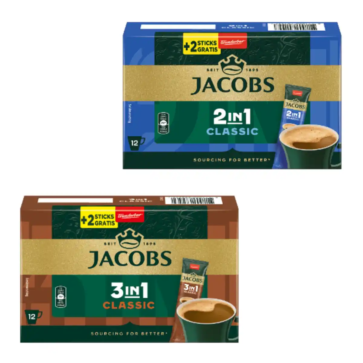 Bild 1 von JACOBS Kaffee-Sticks