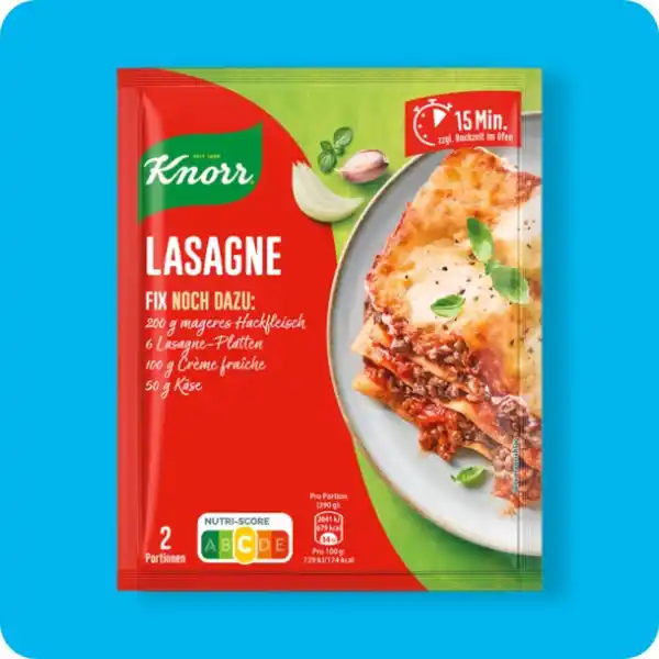 Bild 1 von KNORR®  Fix, Lasagne