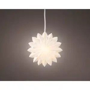 LED-Dekoration »Papierstern«, warmweiß, batteriebetrieben