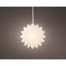 Bild 1 von LED-Dekoration »Papierstern«, warmweiß, batteriebetrieben