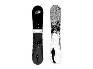 F2 Black Deck - Snowboard