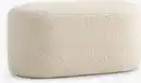 Bild 1 von Pouf OREBO 84x45 Teddyplüsch off-white