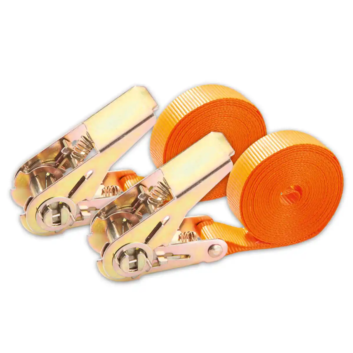 Bild 1 von Kraft Werkzeuge Spanngurt mit Ratsche 2er