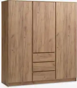 Kleiderschrank LIMFJORDEN 180x200 Kombi wildeiche natur