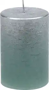 Steinhart Stumpenkerze Foggy Ø 6,8 x 10 cm salbei