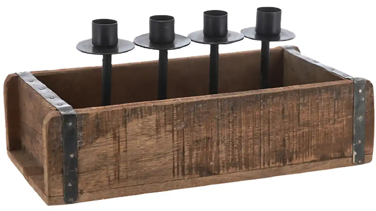 Bild 1 von Adventsleuchte Ziegelform 30x15cm