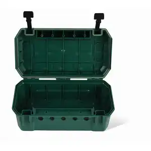 Sicherheitskabelbox 5-fach Kunststoff grün 32 x 18 x 12,6 cm