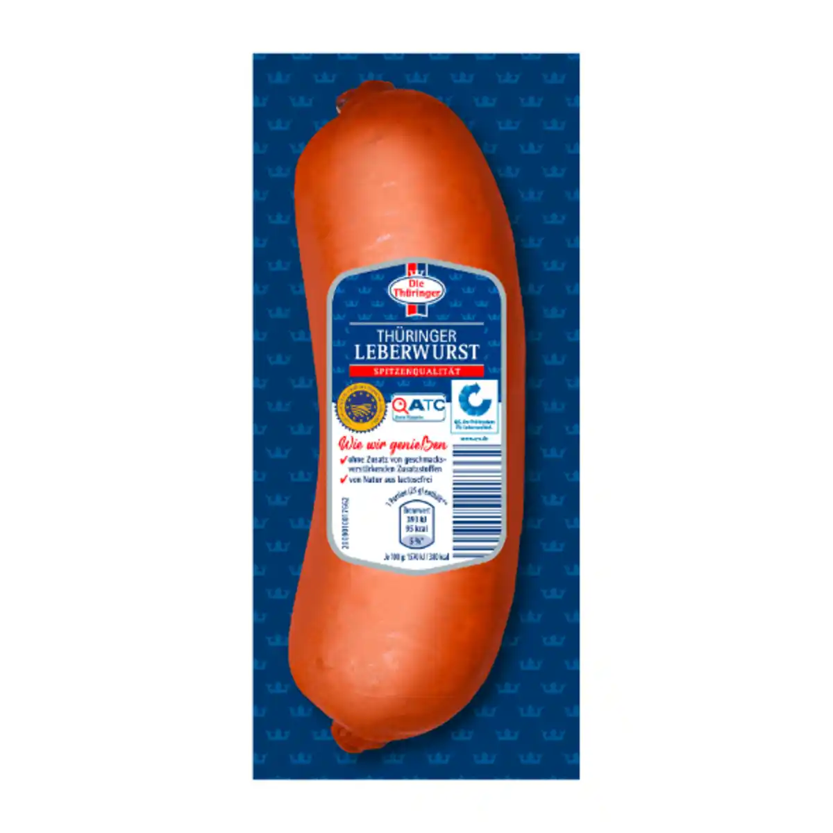 Bild 2 von DIE THÜRINGER Thüringer Leber- / Rotwurst 250g