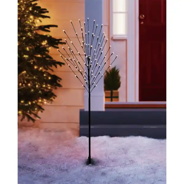 Bild 3 von CASAYA LED-Baum, 80 LED, Höhe 120 cm, warmweiß