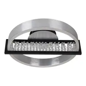 Light & More LED Deckenlampe 30 W Steel Aluminium warmweiß-kaltweiß