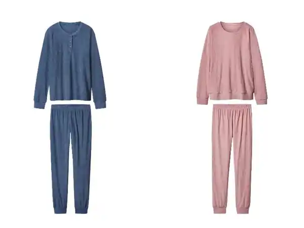 Bild 1 von esmara® Damen Frottee-Pyjama