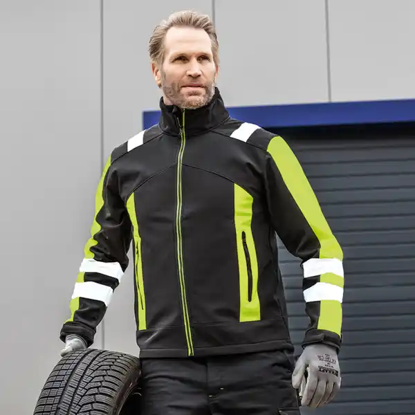 Bild 1 von Toptex Pro Warnschutz-Softshelljacke