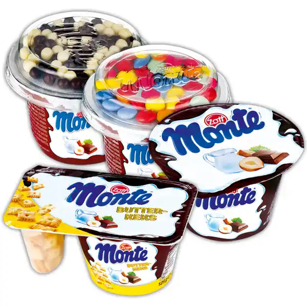 Bild 1 von Zott Monte Top Cup / Dessert Butterkeks & Crunchy / Dessert