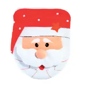 Weihnachtstoilettensitz Überzug 2f sort. 1St. Farbe: Weihnachtsmann