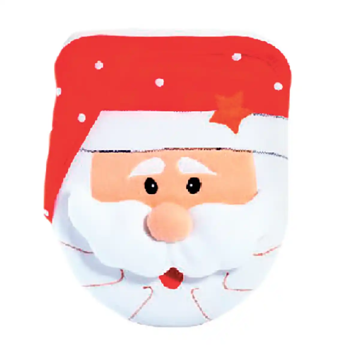 Bild 1 von Weihnachtstoilettensitz Überzug 2f sort. 1St. Farbe: Weihnachtsmann