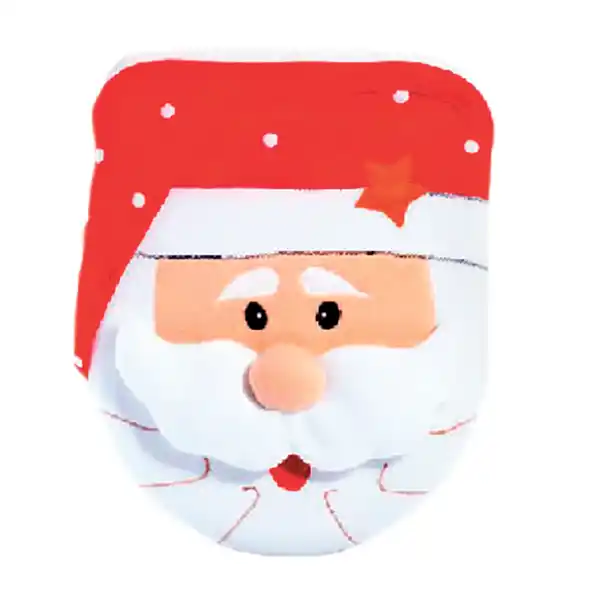 Bild 1 von Weihnachtstoilettensitz Überzug 2f sort. 1St. Farbe: Weihnachtsmann