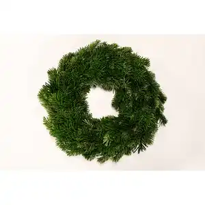 Adventskranz, 35 cm, ungarniert, halbrund gebunden