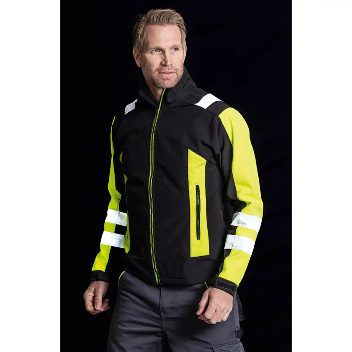 Bild 2 von Toptex Pro Warnschutz-Softshelljacke