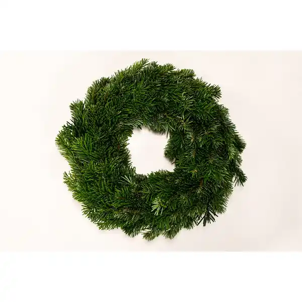 Bild 2 von Adventskranz, 35 cm, ungarniert, halbrund gebunden