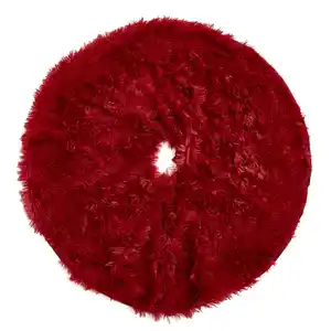 ANDIAMO Weihnachtsbaumdecke »Glori«, Ø90 cm, Polyester, rot