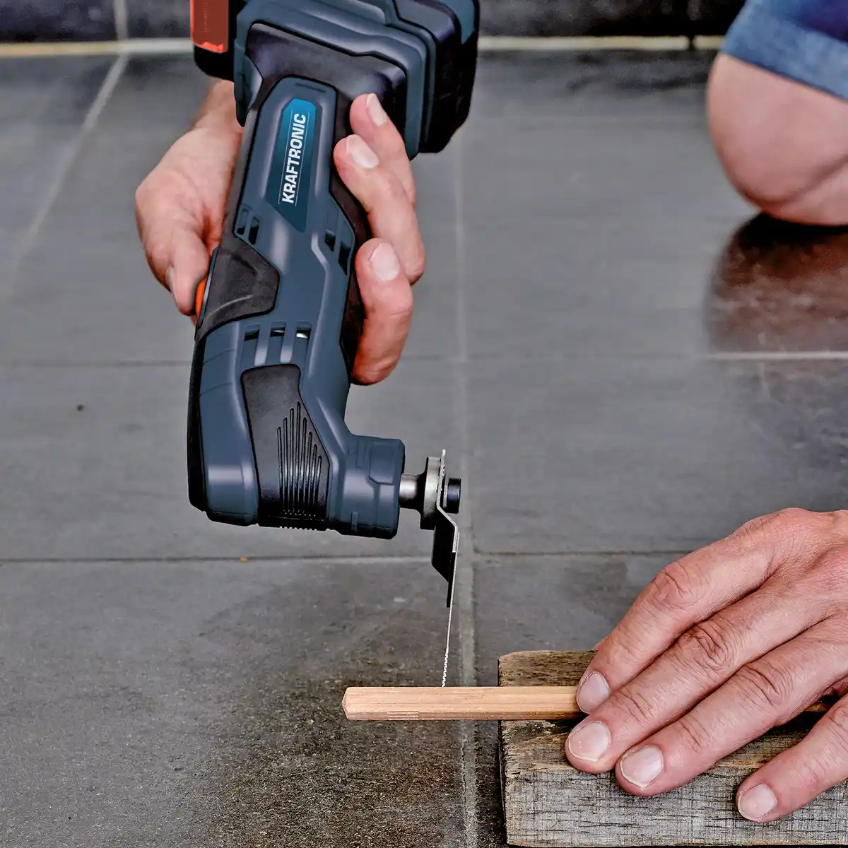 Bild 2 von KRAFTRONIC Akku-Multifunktionswerkzeug »KT-MT 18 Li Solo«, 18 V, Leerlaufdrehzahl: 20000 U/min, ohne Akku