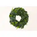 Bild 2 von Adventskranz, 30 cm, ungarniert, halbrund gebunden