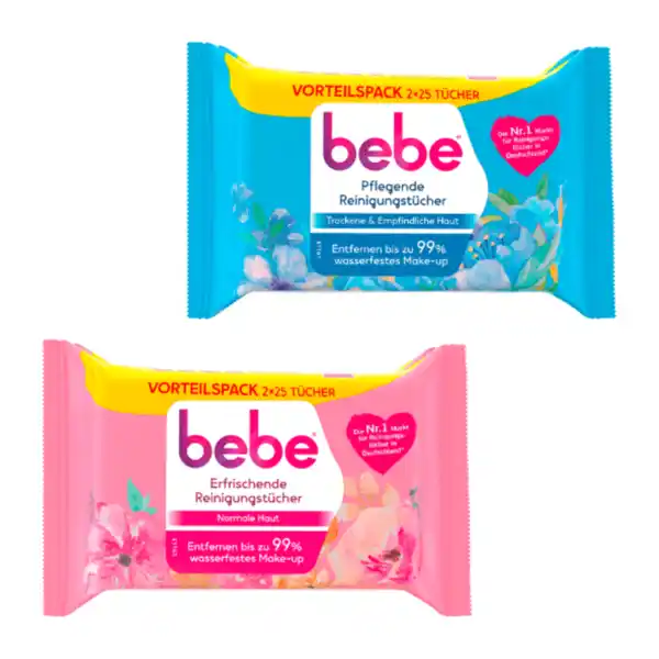 Bild 1 von BEBE Reinigungstücher 25Packung