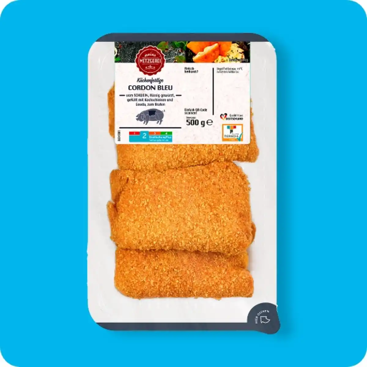 Bild 1 von MEINE METZGEREI Cordon bleu, Vom Schwein