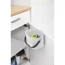 Bild 2 von Abfallsammler »ALBULA«, 3,2 Liter, Kunststoff, weiß