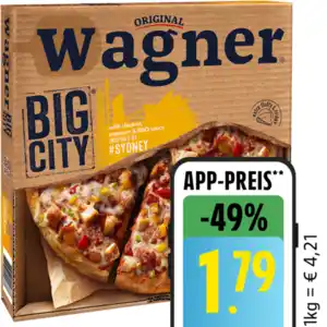 Original Wagner Big City Pizza, Die Backfrische Pizza oder Piccolinis