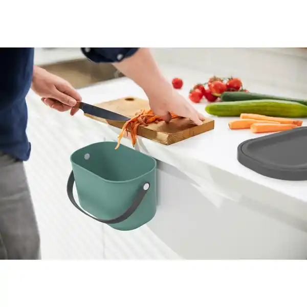 Bild 2 von Abfalleimer »ALBULA«, 3,2 l, Mistletoe green