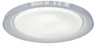 Light & More LED Deckenleuchte CCT weiß Ø 50,5 x 7,5 cm warmweiß-neutralweiß dimmbar