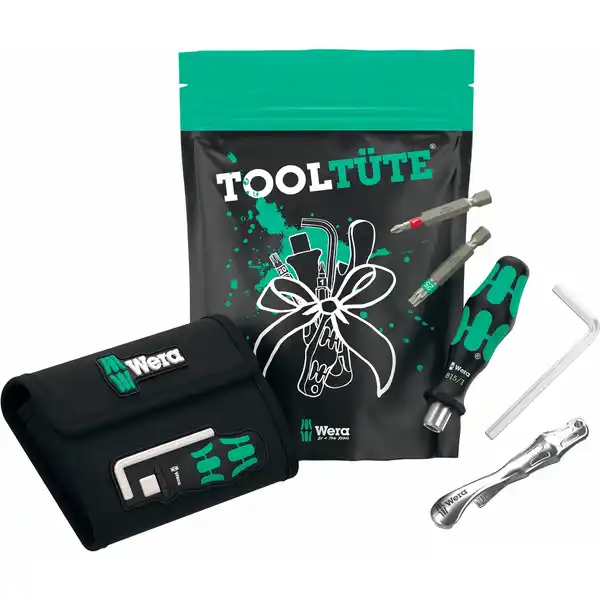 Bild 2 von WERA Werkzeugset »Tooltüte«, 9 Teile + Tasche