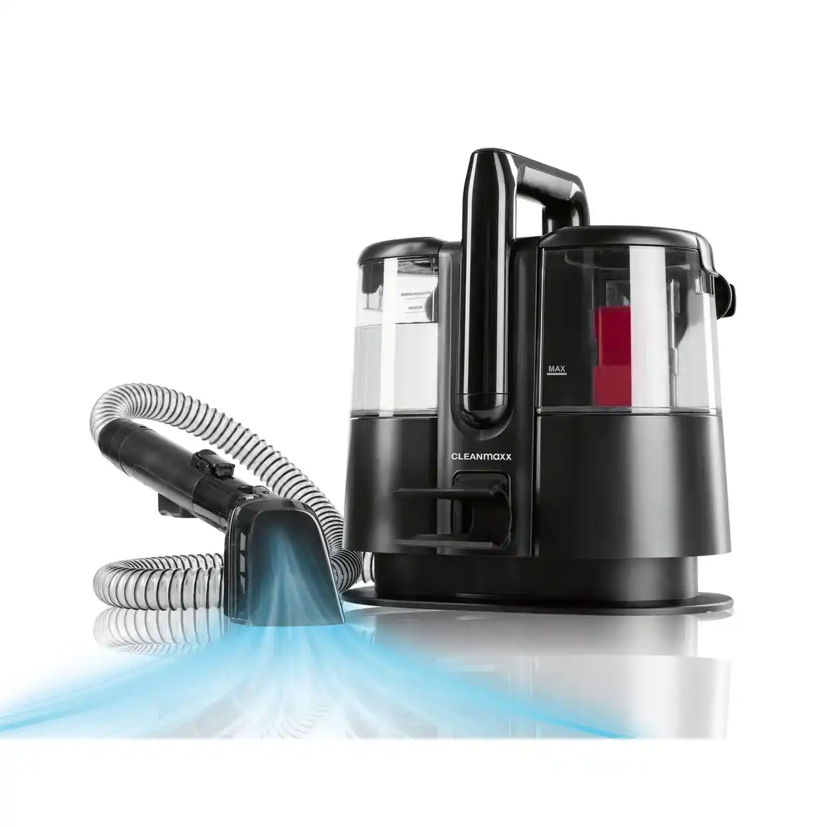 Bild 2 von CLEAN MAXX Polster-Reiniger »PRO«, 400 W, inkl. Zubehör, schwarz/rot